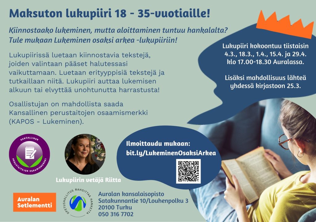 Flyer som läser in i vardagen (Kapos) ()