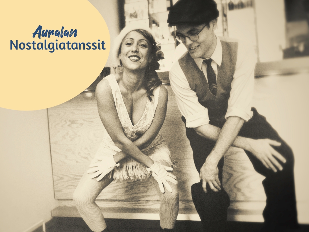 Reklam för Auralan Nostalgia Dances