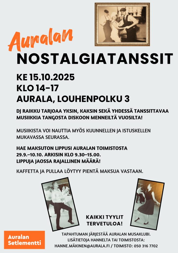 Reklam för nostalgiska danser